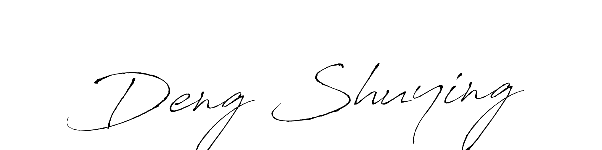 Once you've used our free online signature maker to create your best signature Antro_Vectra style, it's time to enjoy all of the benefits that Deng Shuying name signing documents. Deng Shuying signature style 6 images and pictures png