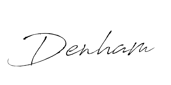 Also we have Denham name is the best signature style. Create professional handwritten signature collection using Antro_Vectra autograph style. Denham signature style 6 images and pictures png