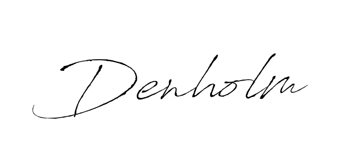 How to make Denholm signature? Antro_Vectra is a professional autograph style. Create handwritten signature for Denholm name. Denholm signature style 6 images and pictures png