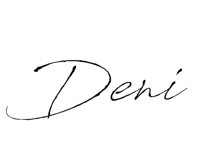 Also we have Deni name is the best signature style. Create professional handwritten signature collection using Antro_Vectra autograph style. Deni signature style 6 images and pictures png