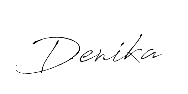 Here are the top 10 professional signature styles for the name Denika. These are the best autograph styles you can use for your name. Denika signature style 6 images and pictures png