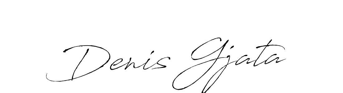 Similarly Antro_Vectra is the best handwritten signature design. Signature creator online .You can use it as an online autograph creator for name Denis Gjata. Denis Gjata signature style 6 images and pictures png