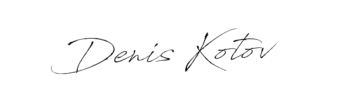 Also we have Denis Kotov name is the best signature style. Create professional handwritten signature collection using Antro_Vectra autograph style. Denis Kotov signature style 6 images and pictures png