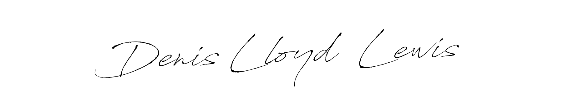 Make a short Denis Lloyd  Lewis signature style. Manage your documents anywhere anytime using Antro_Vectra. Create and add eSignatures, submit forms, share and send files easily. Denis Lloyd  Lewis signature style 6 images and pictures png