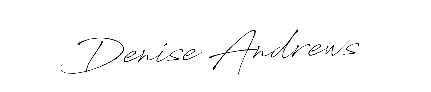 Also we have Denise Andrews name is the best signature style. Create professional handwritten signature collection using Antro_Vectra autograph style. Denise Andrews signature style 6 images and pictures png