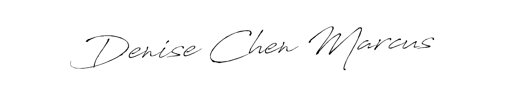 Denise Chen Marcus stylish signature style. Best Handwritten Sign (Antro_Vectra) for my name. Handwritten Signature Collection Ideas for my name Denise Chen Marcus. Denise Chen Marcus signature style 6 images and pictures png