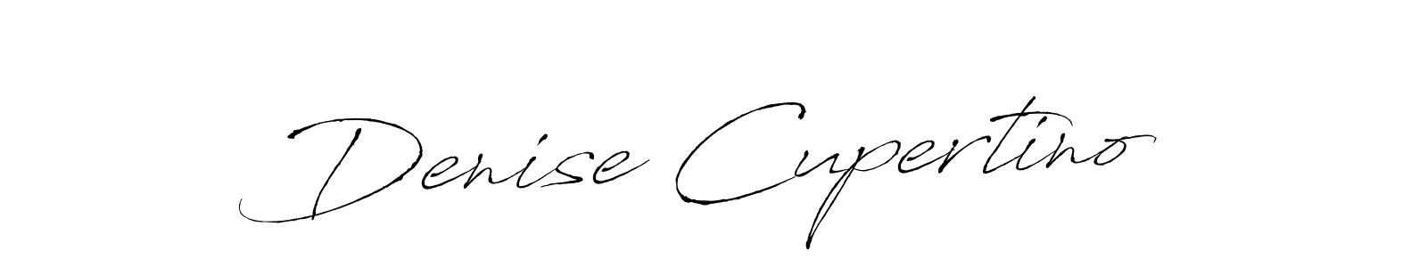 Make a beautiful signature design for name Denise Cupertino. With this signature (Antro_Vectra) style, you can create a handwritten signature for free. Denise Cupertino signature style 6 images and pictures png