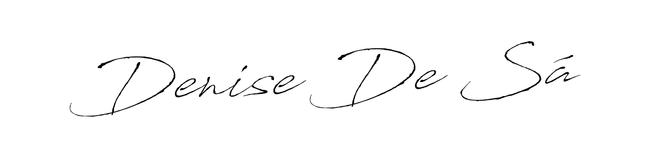 Make a beautiful signature design for name Denise De Sá. Use this online signature maker to create a handwritten signature for free. Denise De Sá signature style 6 images and pictures png