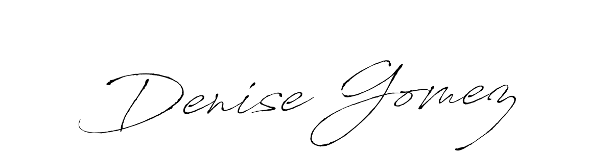 Also we have Denise Gomez name is the best signature style. Create professional handwritten signature collection using Antro_Vectra autograph style. Denise Gomez signature style 6 images and pictures png