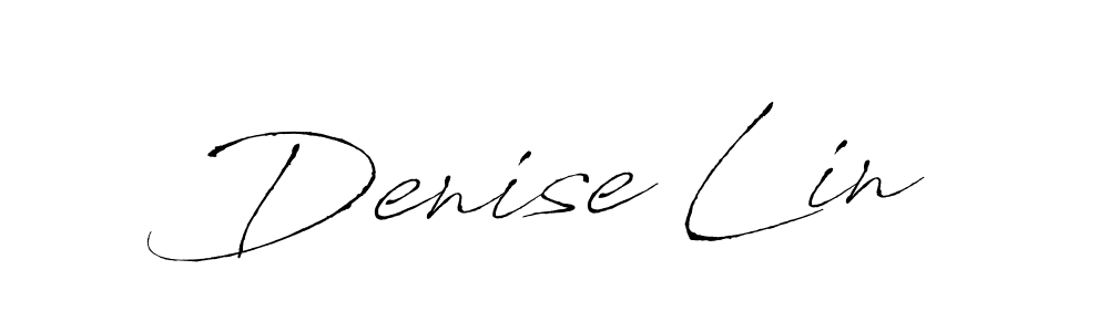 Create a beautiful signature design for name Denise Lin. With this signature (Antro_Vectra) fonts, you can make a handwritten signature for free. Denise Lin signature style 6 images and pictures png