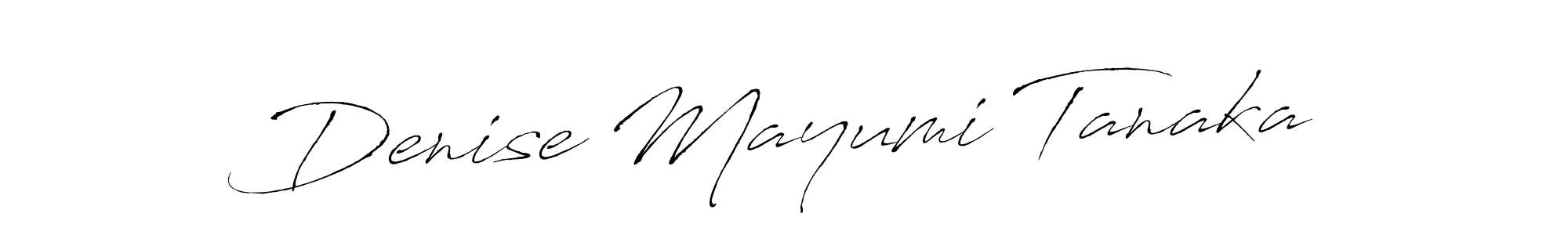 Also You can easily find your signature by using the search form. We will create Denise Mayumi Tanaka name handwritten signature images for you free of cost using Antro_Vectra sign style. Denise Mayumi Tanaka signature style 6 images and pictures png