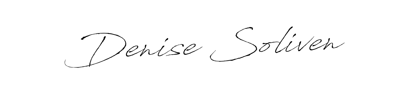 Make a beautiful signature design for name Denise Soliven. Use this online signature maker to create a handwritten signature for free. Denise Soliven signature style 6 images and pictures png