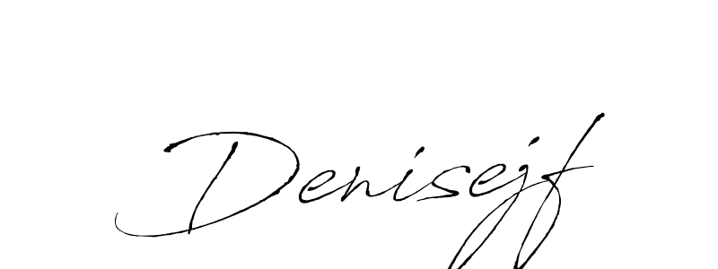 Create a beautiful signature design for name Denisejf. With this signature (Antro_Vectra) fonts, you can make a handwritten signature for free. Denisejf signature style 6 images and pictures png