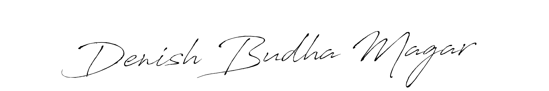 It looks lik you need a new signature style for name Denish Budha Magar. Design unique handwritten (Antro_Vectra) signature with our free signature maker in just a few clicks. Denish Budha Magar signature style 6 images and pictures png