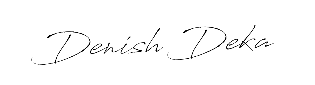 It looks lik you need a new signature style for name Denish Deka. Design unique handwritten (Antro_Vectra) signature with our free signature maker in just a few clicks. Denish Deka signature style 6 images and pictures png