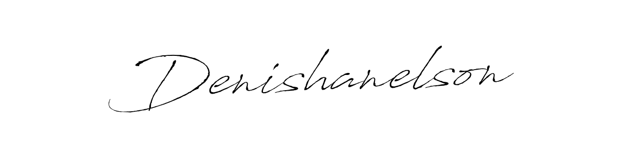 Denishanelson stylish signature style. Best Handwritten Sign (Antro_Vectra) for my name. Handwritten Signature Collection Ideas for my name Denishanelson. Denishanelson signature style 6 images and pictures png