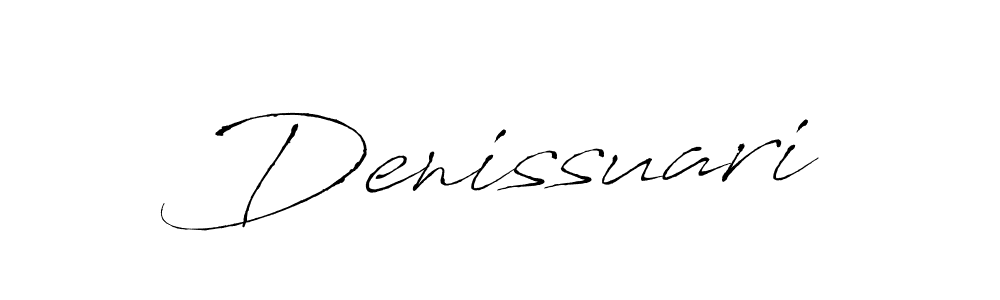 Antro_Vectra is a professional signature style that is perfect for those who want to add a touch of class to their signature. It is also a great choice for those who want to make their signature more unique. Get Denissuari name to fancy signature for free. Denissuari signature style 6 images and pictures png