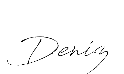 Make a beautiful signature design for name Deniz. Use this online signature maker to create a handwritten signature for free. Deniz signature style 6 images and pictures png