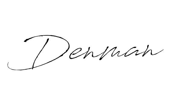 You should practise on your own different ways (Antro_Vectra) to write your name (Denman) in signature. don't let someone else do it for you. Denman signature style 6 images and pictures png