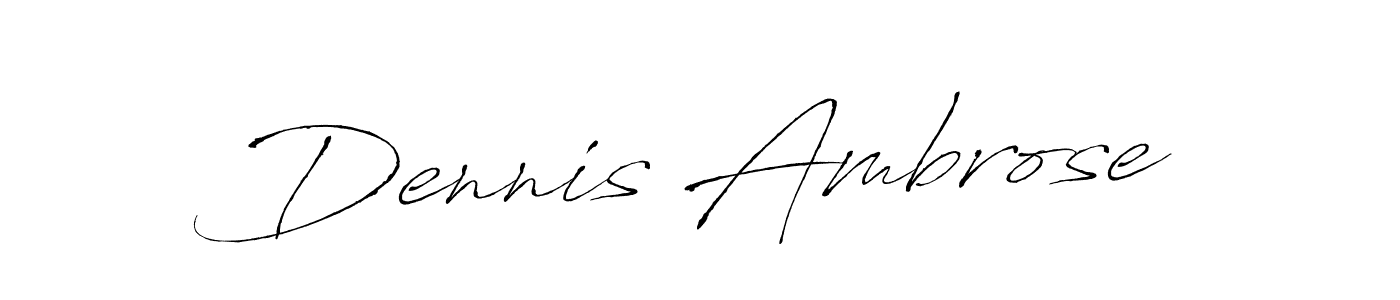 Make a beautiful signature design for name Dennis Ambrose. Use this online signature maker to create a handwritten signature for free. Dennis Ambrose signature style 6 images and pictures png