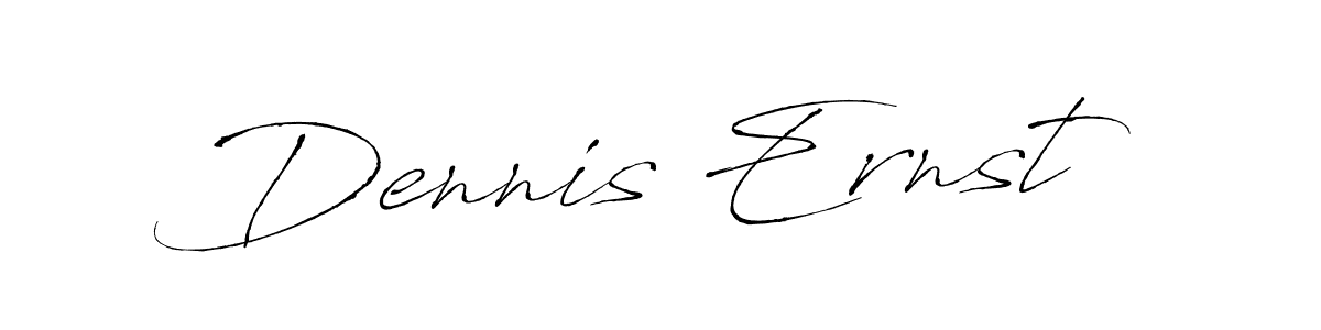 Design your own signature with our free online signature maker. With this signature software, you can create a handwritten (Antro_Vectra) signature for name Dennis Ernst. Dennis Ernst signature style 6 images and pictures png