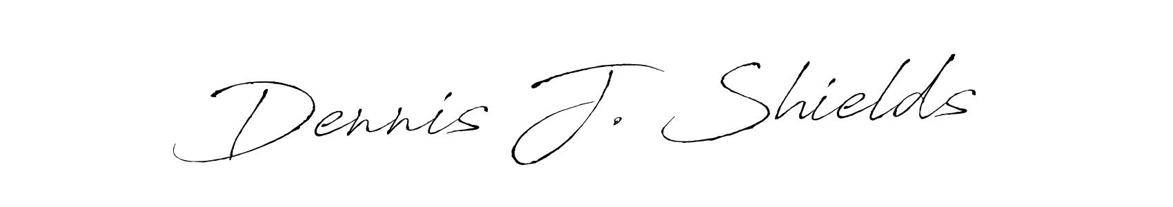It looks lik you need a new signature style for name Dennis J. Shields. Design unique handwritten (Antro_Vectra) signature with our free signature maker in just a few clicks. Dennis J. Shields signature style 6 images and pictures png