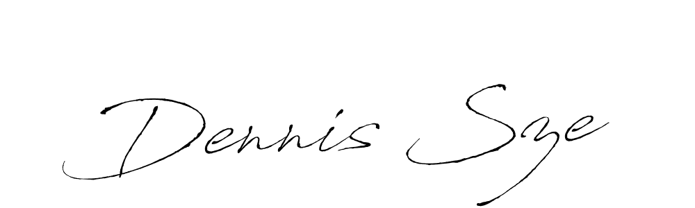 How to make Dennis Sze name signature. Use Antro_Vectra style for creating short signs online. This is the latest handwritten sign. Dennis Sze signature style 6 images and pictures png