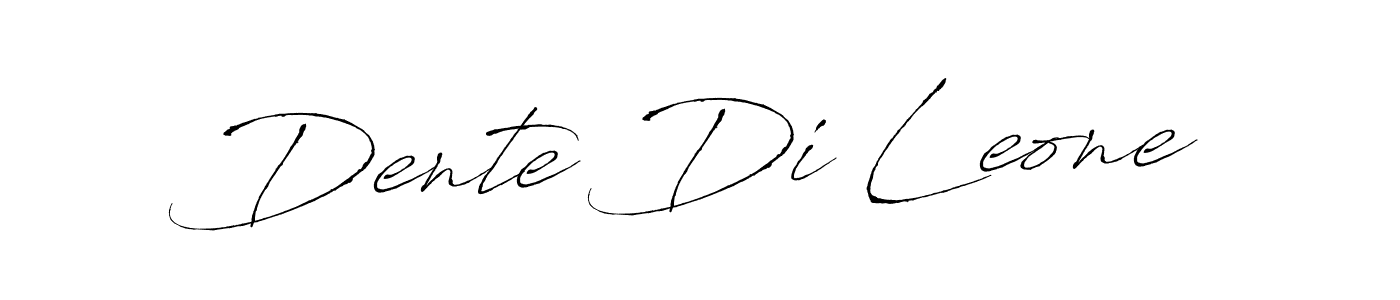 It looks lik you need a new signature style for name Dente Di Leone. Design unique handwritten (Antro_Vectra) signature with our free signature maker in just a few clicks. Dente Di Leone signature style 6 images and pictures png