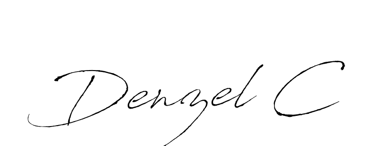 Antro_Vectra is a professional signature style that is perfect for those who want to add a touch of class to their signature. It is also a great choice for those who want to make their signature more unique. Get Denzel C name to fancy signature for free. Denzel C signature style 6 images and pictures png