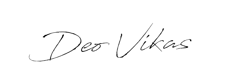 How to Draw Deo Vikas signature style? Antro_Vectra is a latest design signature styles for name Deo Vikas. Deo Vikas signature style 6 images and pictures png