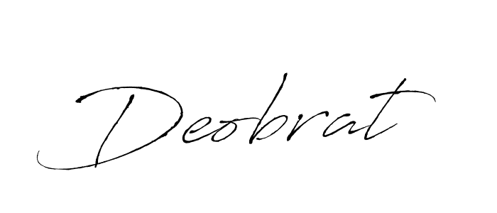 Create a beautiful signature design for name Deobrat. With this signature (Antro_Vectra) fonts, you can make a handwritten signature for free. Deobrat signature style 6 images and pictures png