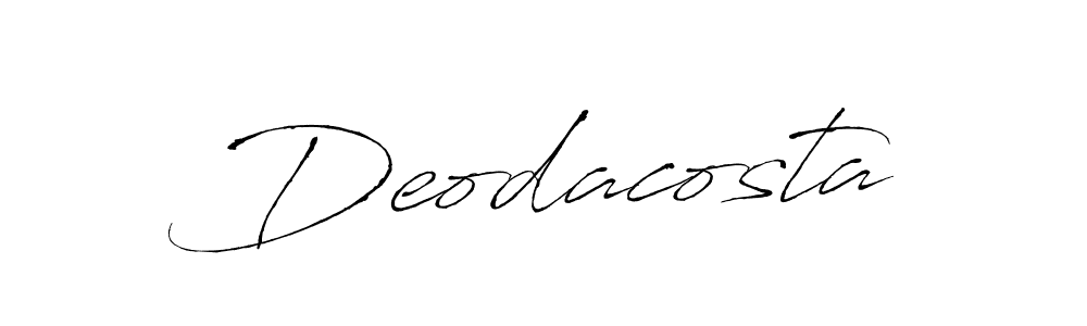 Similarly Antro_Vectra is the best handwritten signature design. Signature creator online .You can use it as an online autograph creator for name Deodacosta. Deodacosta signature style 6 images and pictures png