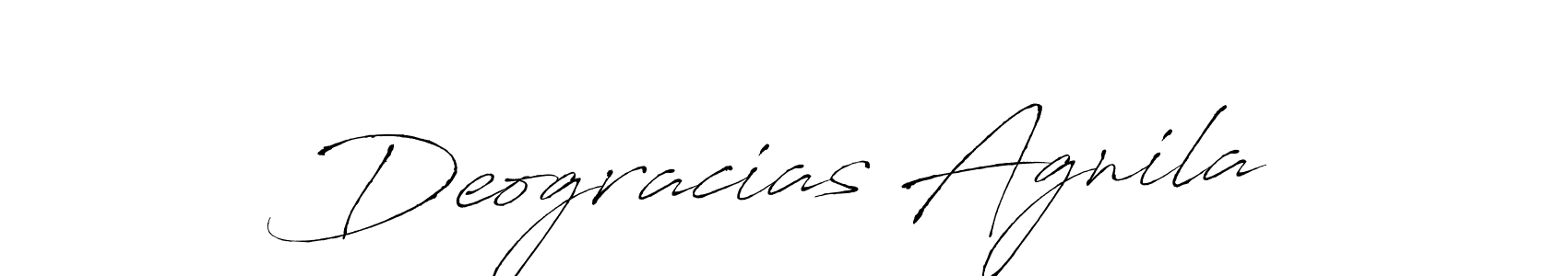 It looks lik you need a new signature style for name Deogracias Agnila. Design unique handwritten (Antro_Vectra) signature with our free signature maker in just a few clicks. Deogracias Agnila signature style 6 images and pictures png
