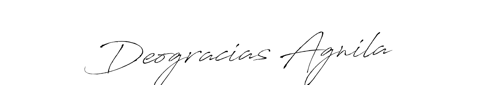 It looks lik you need a new signature style for name Deogracias Agnila. Design unique handwritten (Antro_Vectra) signature with our free signature maker in just a few clicks. Deogracias Agnila signature style 6 images and pictures png