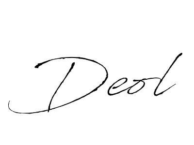 How to make Deol name signature. Use Antro_Vectra style for creating short signs online. This is the latest handwritten sign. Deol signature style 6 images and pictures png