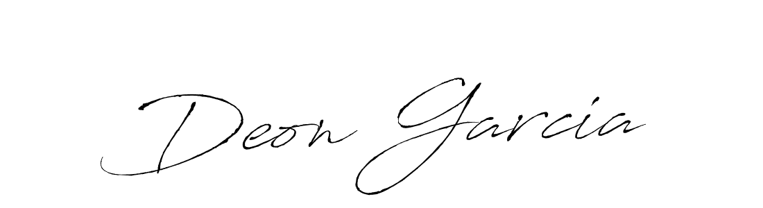 How to make Deon Garcia name signature. Use Antro_Vectra style for creating short signs online. This is the latest handwritten sign. Deon Garcia signature style 6 images and pictures png