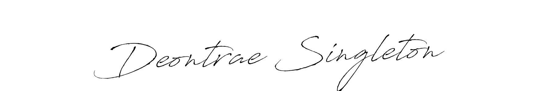 Also You can easily find your signature by using the search form. We will create Deontrae Singleton name handwritten signature images for you free of cost using Antro_Vectra sign style. Deontrae Singleton signature style 6 images and pictures png