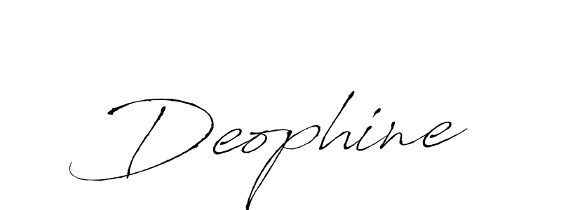 Also we have Deophine name is the best signature style. Create professional handwritten signature collection using Antro_Vectra autograph style. Deophine signature style 6 images and pictures png
