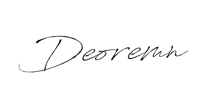 How to Draw Deoremn signature style? Antro_Vectra is a latest design signature styles for name Deoremn. Deoremn signature style 6 images and pictures png