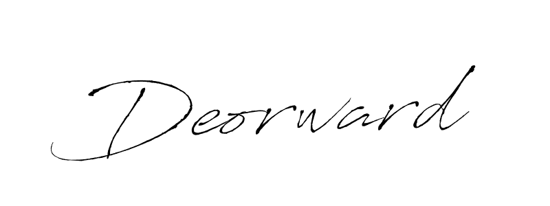 Make a beautiful signature design for name Deorward. Use this online signature maker to create a handwritten signature for free. Deorward signature style 6 images and pictures png