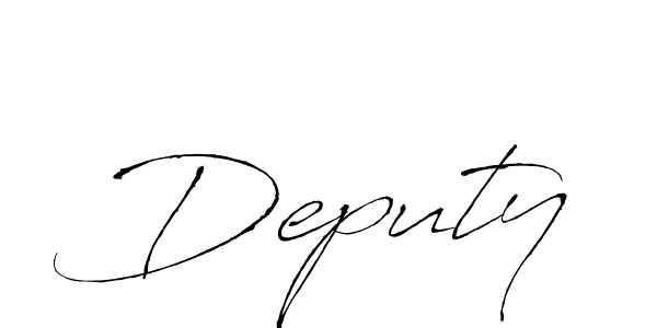 Also we have Deputy name is the best signature style. Create professional handwritten signature collection using Antro_Vectra autograph style. Deputy signature style 6 images and pictures png