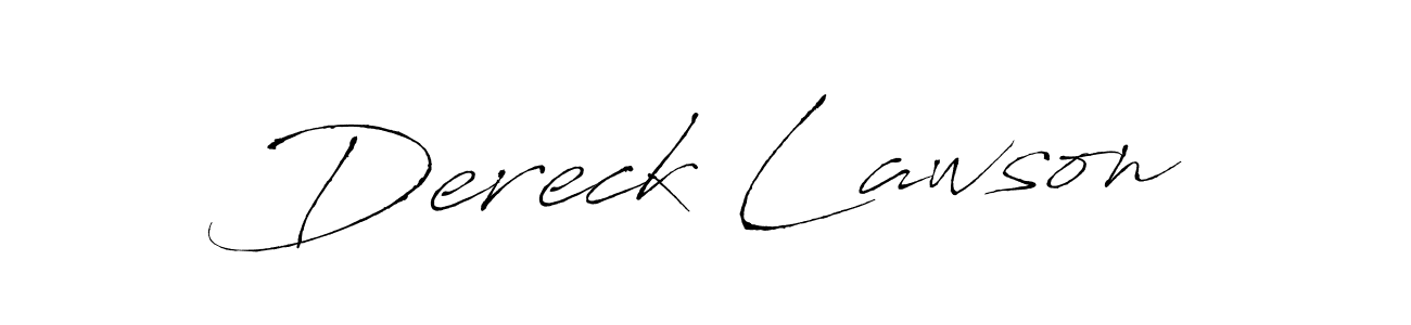 Also You can easily find your signature by using the search form. We will create Dereck Lawson name handwritten signature images for you free of cost using Antro_Vectra sign style. Dereck Lawson signature style 6 images and pictures png