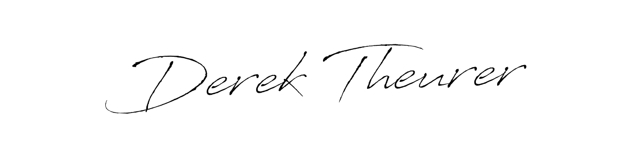 Design your own signature with our free online signature maker. With this signature software, you can create a handwritten (Antro_Vectra) signature for name Derek Theurer. Derek Theurer signature style 6 images and pictures png