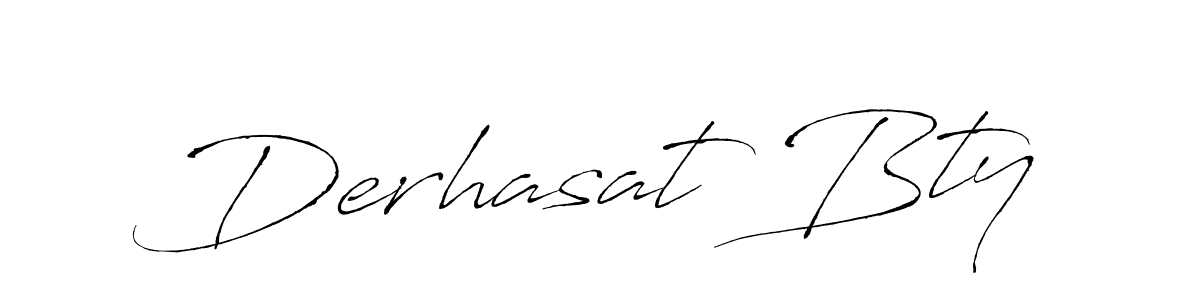 Antro_Vectra is a professional signature style that is perfect for those who want to add a touch of class to their signature. It is also a great choice for those who want to make their signature more unique. Get Derhasat Bty name to fancy signature for free. Derhasat Bty signature style 6 images and pictures png