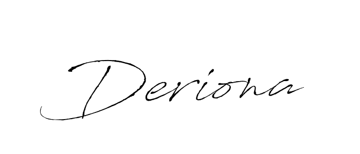 Make a short Deriona signature style. Manage your documents anywhere anytime using Antro_Vectra. Create and add eSignatures, submit forms, share and send files easily. Deriona signature style 6 images and pictures png