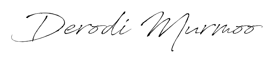 How to make Derodi Murmoo signature? Antro_Vectra is a professional autograph style. Create handwritten signature for Derodi Murmoo name. Derodi Murmoo signature style 6 images and pictures png