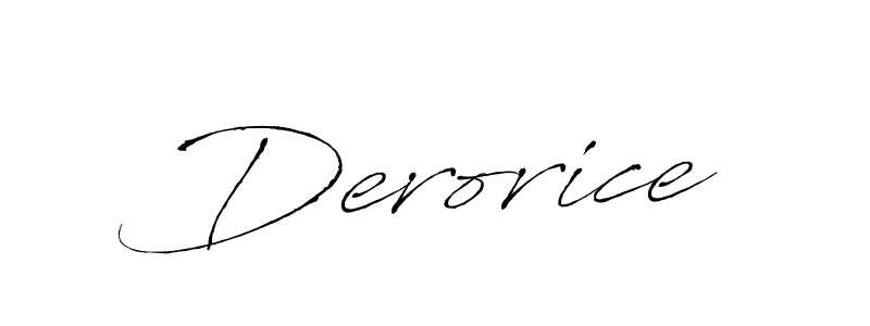 The best way (Antro_Vectra) to make a short signature is to pick only two or three words in your name. The name Derorice include a total of six letters. For converting this name. Derorice signature style 6 images and pictures png