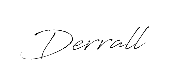 Also we have Derrall name is the best signature style. Create professional handwritten signature collection using Antro_Vectra autograph style. Derrall signature style 6 images and pictures png