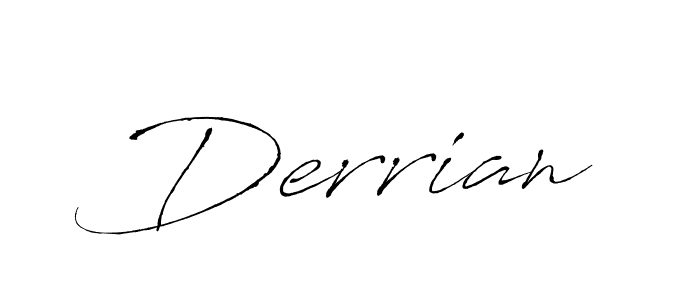 Make a beautiful signature design for name Derrian. Use this online signature maker to create a handwritten signature for free. Derrian signature style 6 images and pictures png