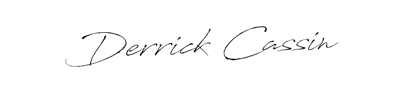 Create a beautiful signature design for name Derrick Cassin. With this signature (Antro_Vectra) fonts, you can make a handwritten signature for free. Derrick Cassin signature style 6 images and pictures png